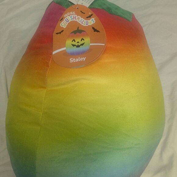 Squishmallow - Staley Pumpkin 16" Rainbow Halloween Squishmallows - Picture 2 of 3